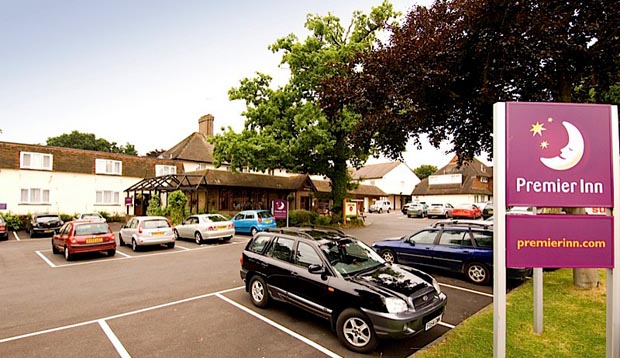 Car park at Premier Inn Gatwick Crawley Town (Goff\u0027s Park)